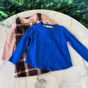 Copper Key Dress and Sweater Bundle 2T